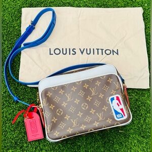 Louis Vuitton x NBA LV Bag Brown Nil Messenger Monogram Limited Edition!!